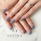 C-144 ぬりかけブルーネイル