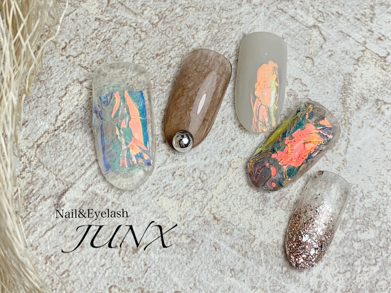 うるうるニュアンスネイル
