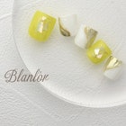 FOOT パステルとゴールドミラー