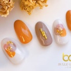 塗りかけアートネイル