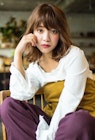 柔マロンベージュ×ゆる巻きロブ