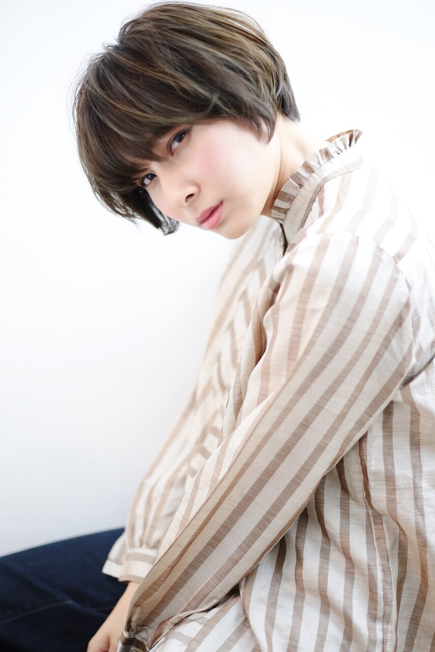 グラボブ×ネイビーアッシュ