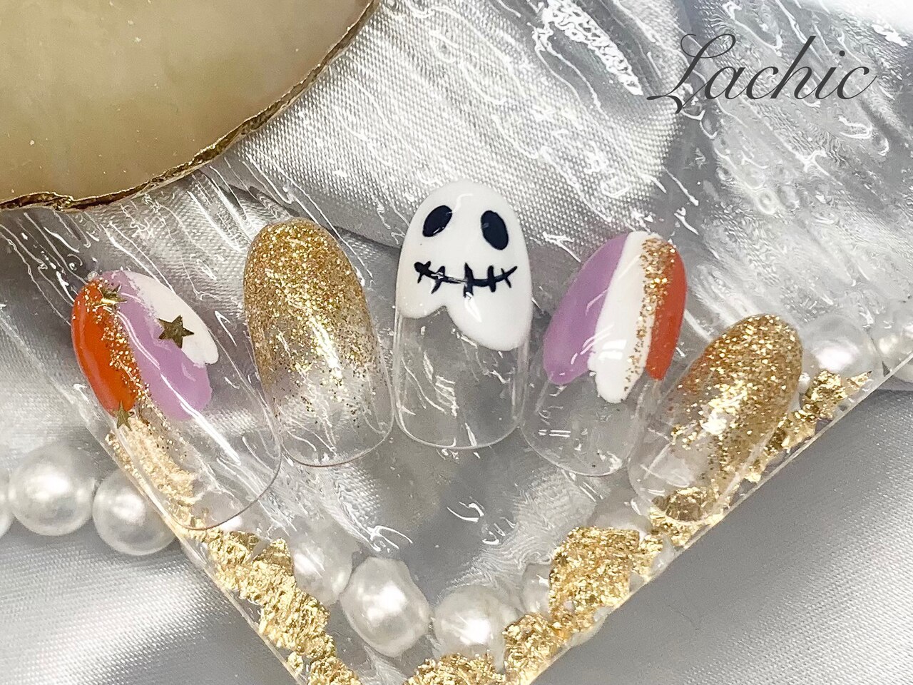デザインB＊ハロウィンネイル