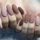 くすみマットネイル