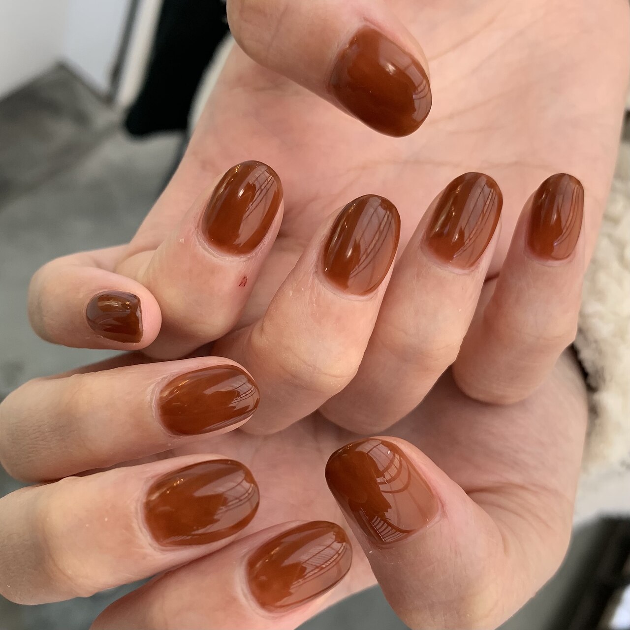 ＜＜brown nail＞＞