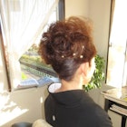 花婿の母アップスタイル