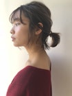 【GARDEN 田中麻由】後れ毛たっぷりローポーニーボブ
