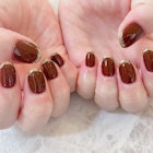 〜秋色フレンチネイル〜