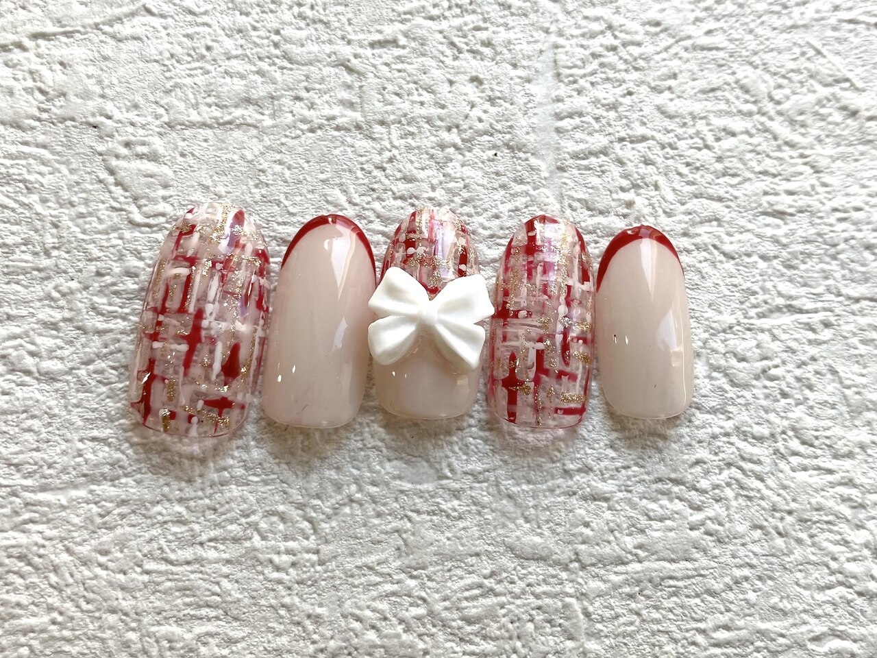 冬キャンペーンネイル¥10800