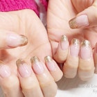 ゴールドで華やかに♪