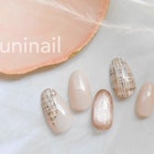 ツイードネイル