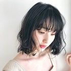 『GARDEN 浦』インナーハイライト×カジュアルボブ