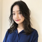 【SHUN】ひし形ハイグラデーションセミディ