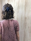 『estrela』ボブでもできるお呼ばれハーフアップアレンジ