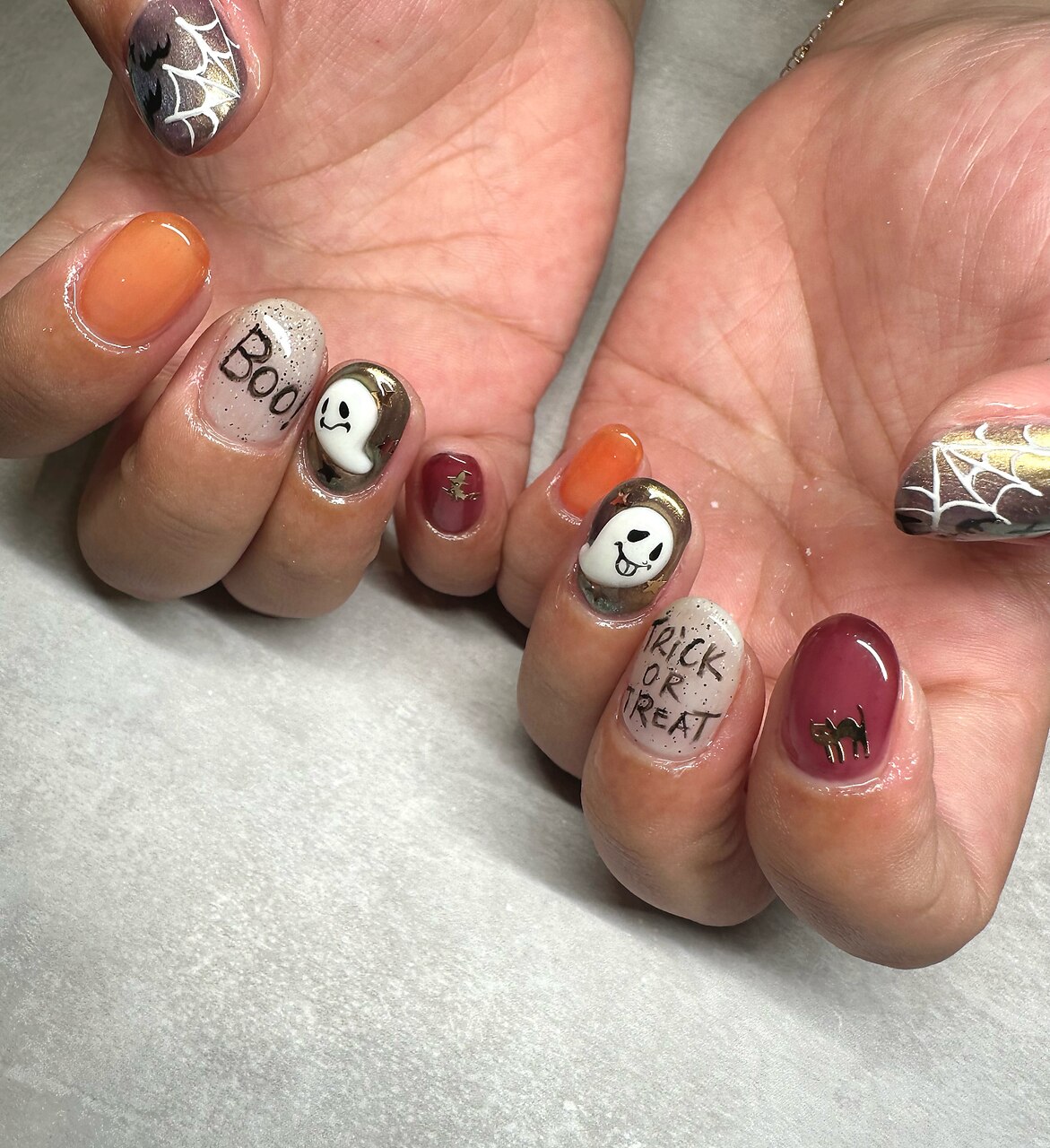 ハロウィンネイル☆