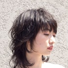 【ROPE.】美骨ミディアムウルフレイヤーxワンカールパーマ