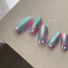 ピンク×ブルー