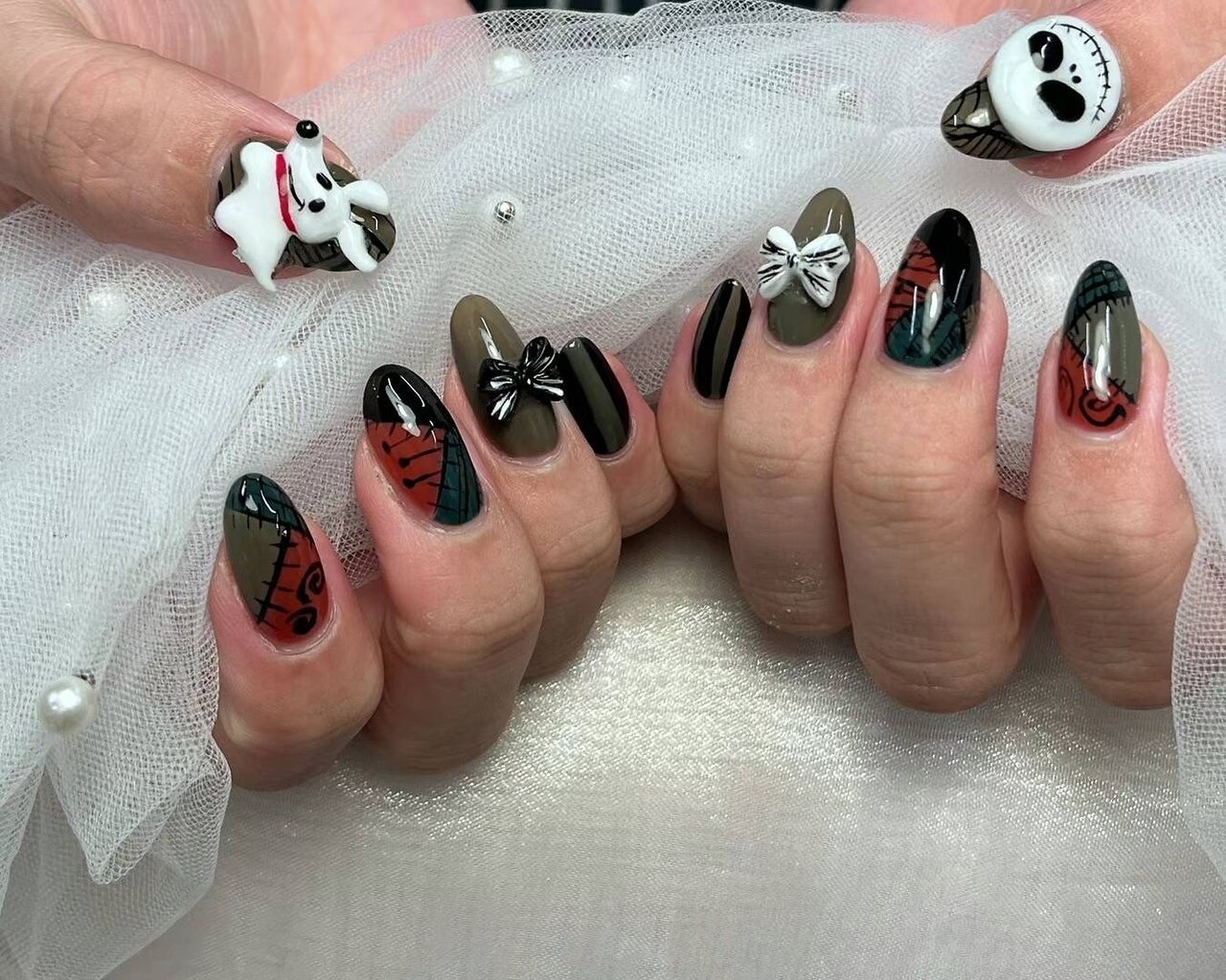遊び心満載のハロウィンネイル