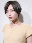 クールだけど女性らしい印象に！大人マニッシュショート
