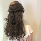 【下北沢*I'll b hair*】編み込み&ねじり編みハーフアップ