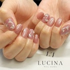 c-203 ぷっくりハートネイル