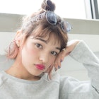 【SUN】簡単ゆるボブヘアアレンジ☆トップノット