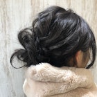 『estrela』大人可愛い冬のお団子ヘアアレンジ