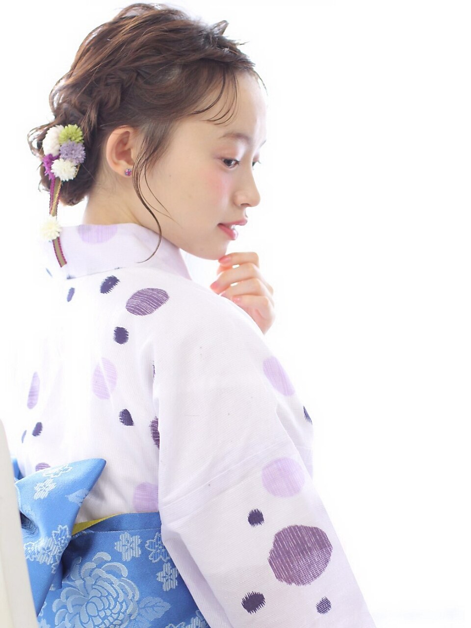 ☆浴衣ヘアアレンジ☆編み込みルーズアレンジ