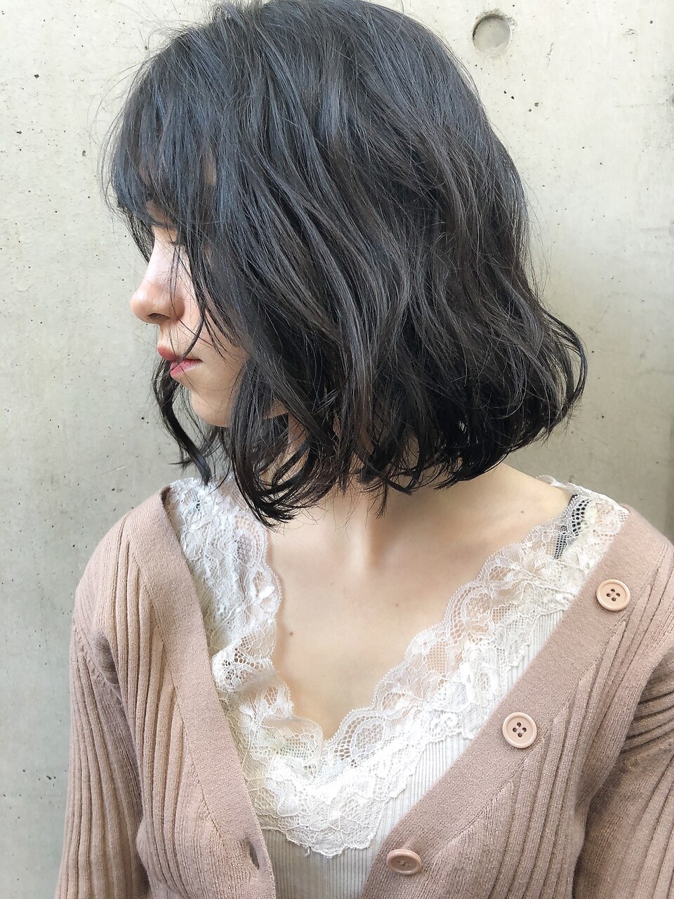 【MINX清水】透明感 柔らか ボブ