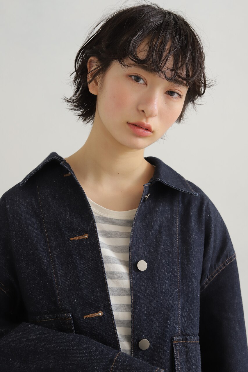ショートボブ×前髪パーマ