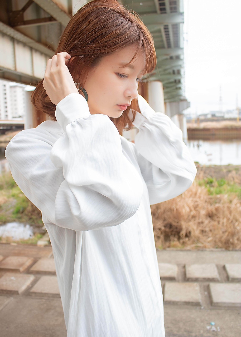 アプリコットオレンジで髪から夏気分♡2021年のおすすめヘアカラーカタログのサムネイル画像