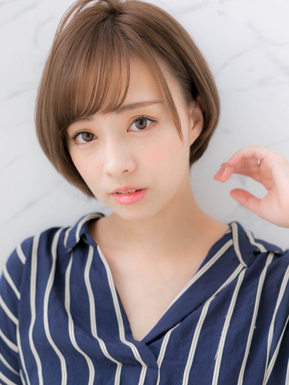 ＊LOREN＊好感度◎2019年春夏人気！マッシュ 小顔丸みショート