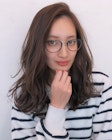 ラベンダーブラウンセミロング