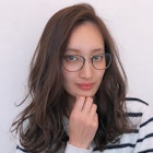 ラベンダーブラウンセミロング