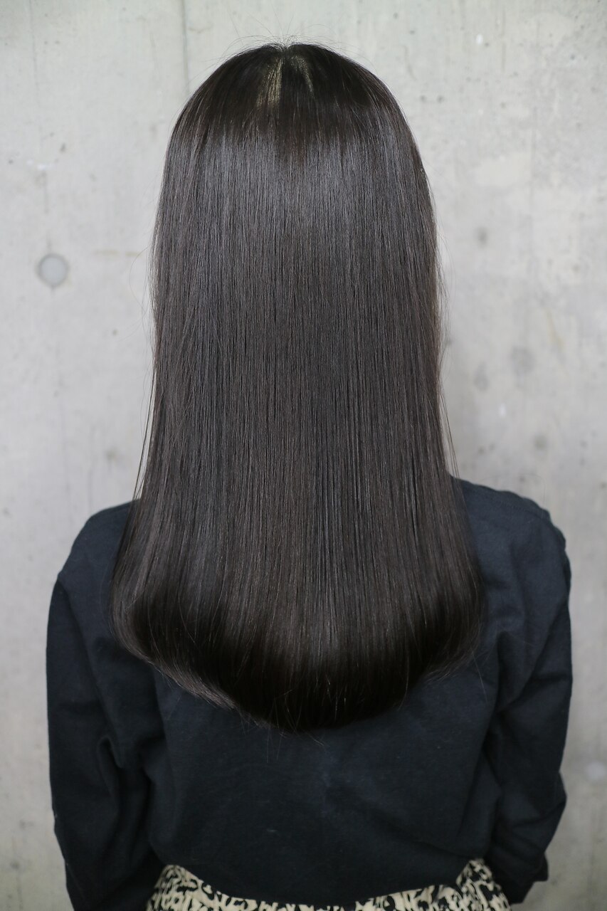 【salon de MiLK 原宿】イルミナダークアッシュ×つやヘア