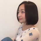 ダークアッシュボブ