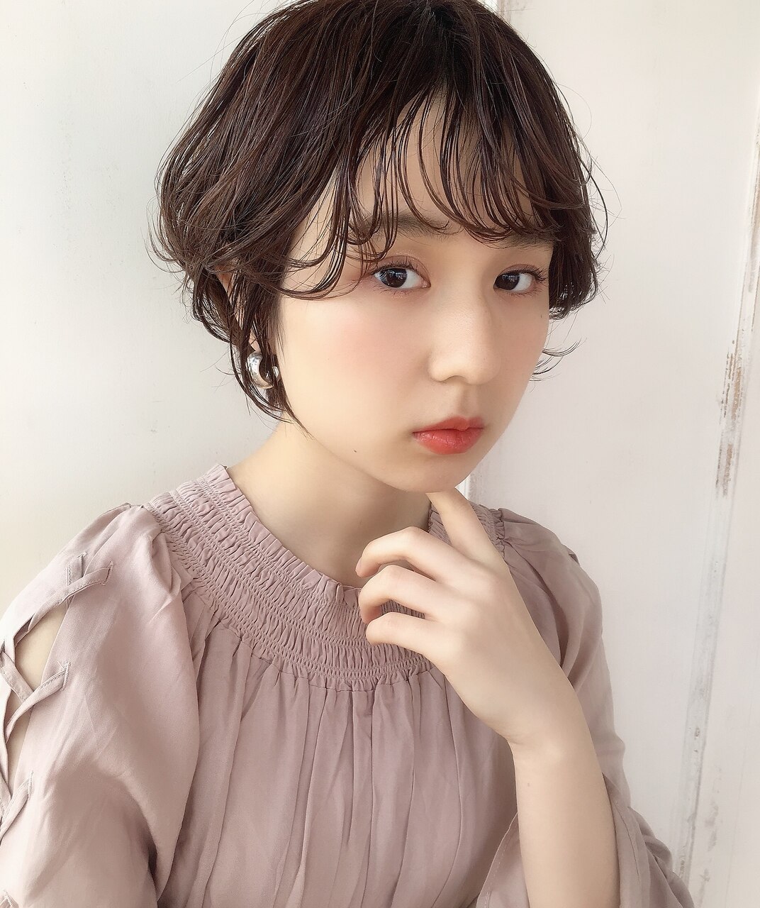 [鎌倉彩]モテゆるふわ愛され小顔ショートボブ