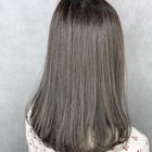 ☆DISHEL☆大人かわいい無造作カールセミディイルミナカラー