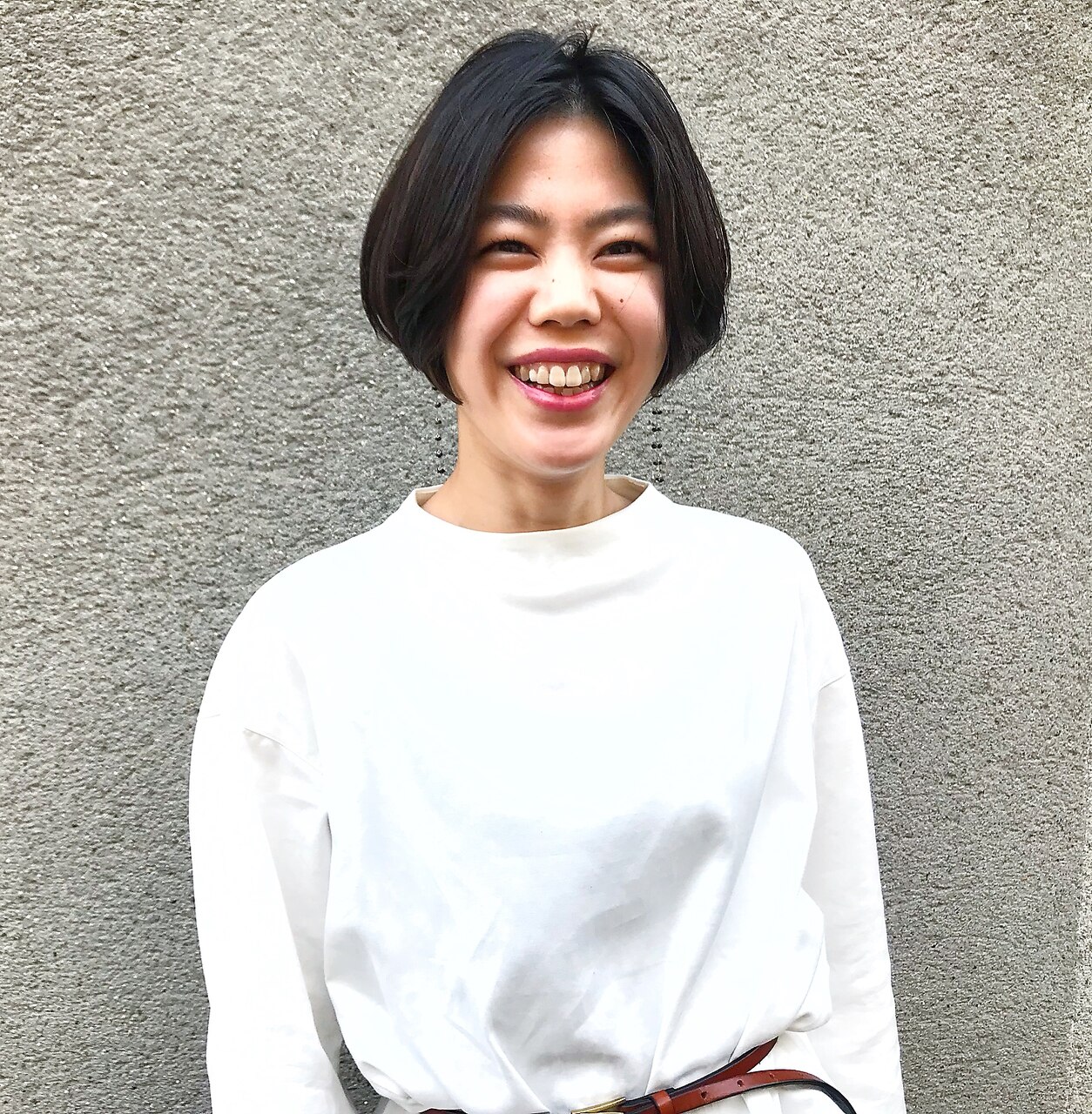 【Link西村】[お客様スタイル106］#大人カジュアル#グレージュ