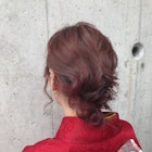 『estrela』ボブでもできる大人の着物、浴衣ヘアアレンジ