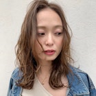 【藤原三知代】デザインカラー愛されフォギーベージュ