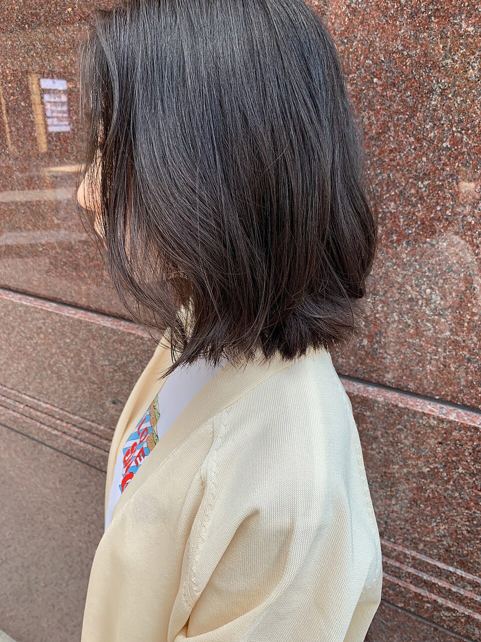 《ミントグレー》透明感カラー×ボブで即オシャレヘアに☆
