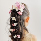 【BLUEFAIRY】ラプンツェル?!★お花ヘアアレンジ