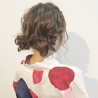 ガーリーツインお団子スタイル