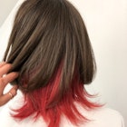 *【AO 晴】ボブウルフヘア☆デザインインナーカラー