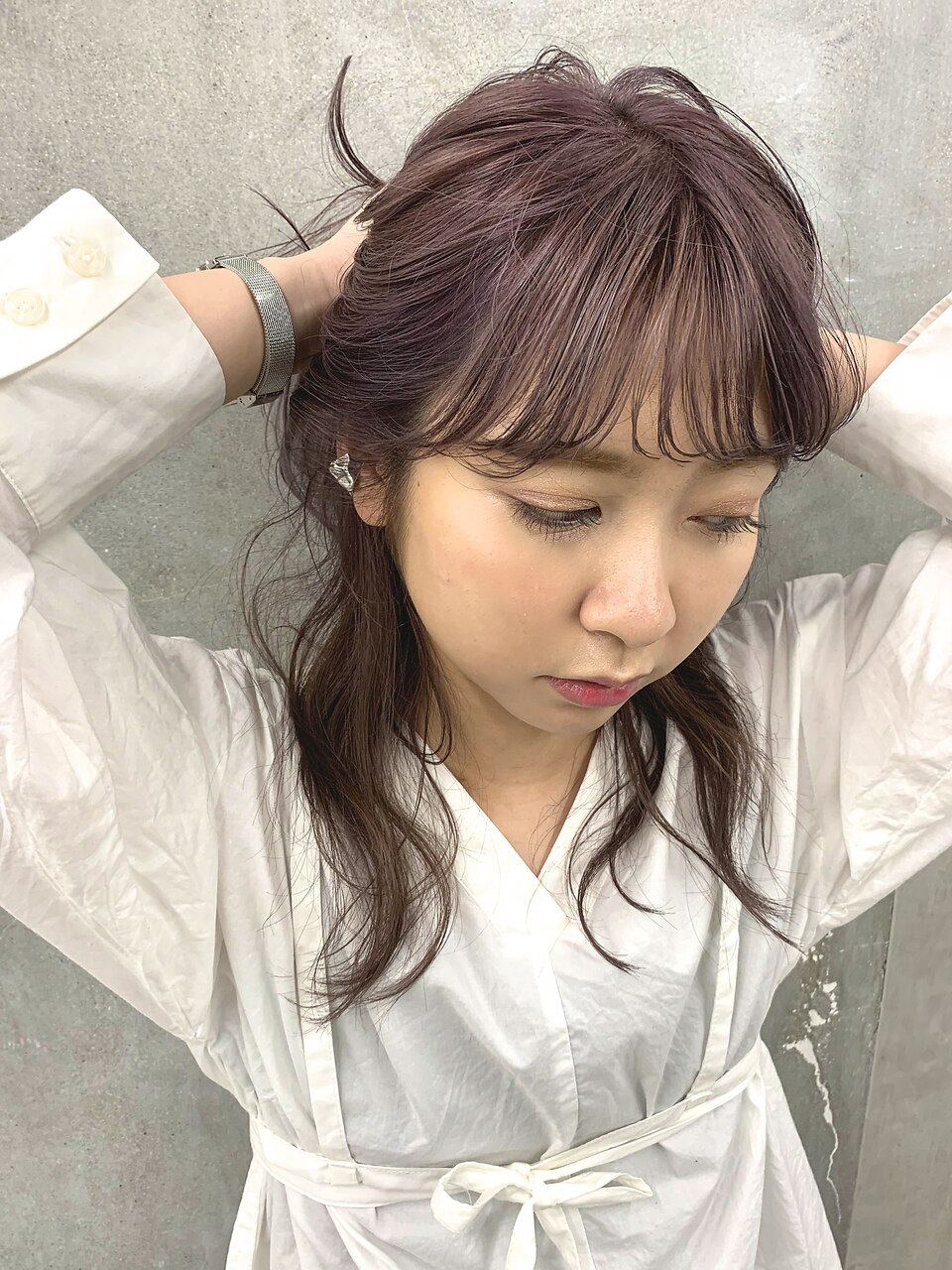 sheer purple ash