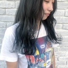 デニムブルー × グラデーションカラー