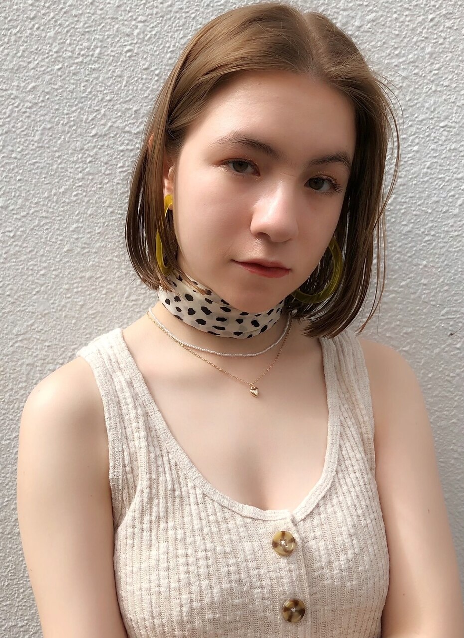 イエローベージュ×コンパクトBOB　近藤
