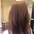 オレンジピンクなニュアンスカラー