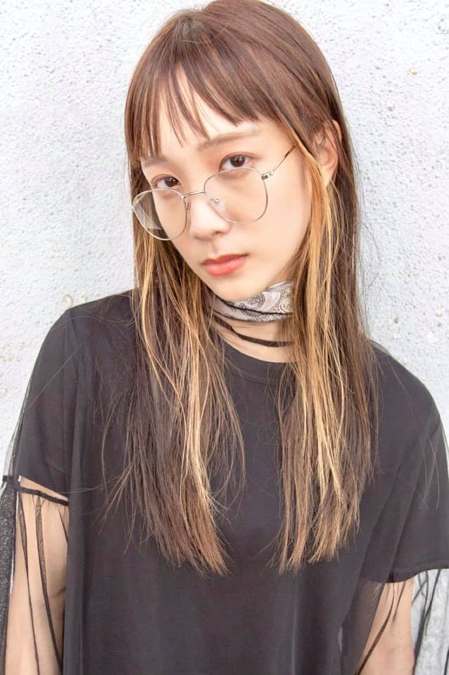 柔ら透け感ブランジュ×インナーぱんちカラー★